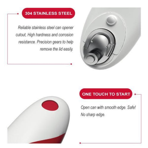 Nova Automatic Electric Can Opener – One Button Easy Open