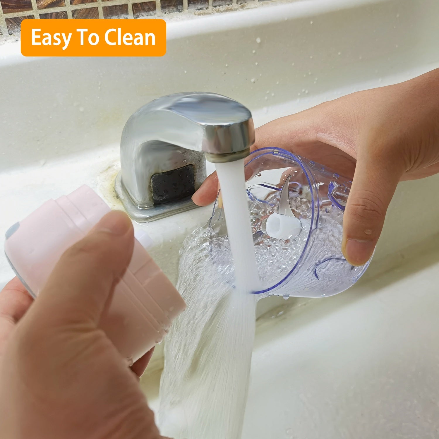 Portable Mini Electric Food Chopper - USB Rechargeable